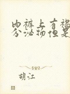 内裤上有褐色的分泌物但是没有来大姨妈