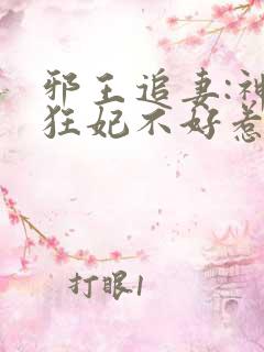 邪王追妻:神医狂妃不好惹