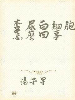 查尿白细胞很高怎么回事