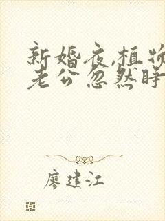 新婚夜,植物人老公忽然睁开眼无弹窗