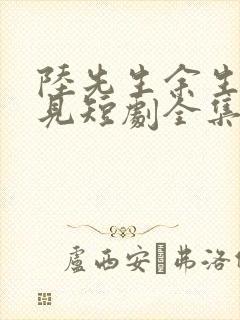 陆先生余生再不见短剧全集在线播放