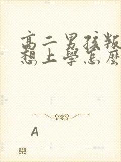 高二男孩叛逆不想上学怎么办啊?