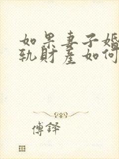 如果妻子婚内出轨财产如何分割