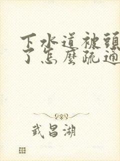 下水道被头发堵了怎么疏通