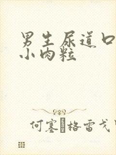 男生尿道口长了小肉粒