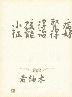 小孩得肾病综合征能治得好吗