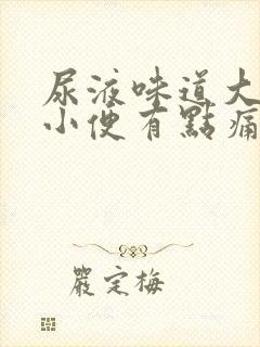 尿液味道大 上小便有点痛