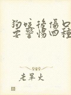 狗咬后伤口化脓要警惕四种病