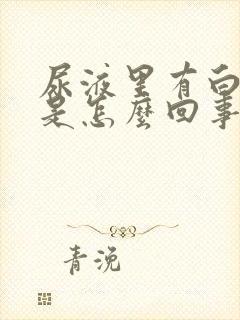 尿液里有白泡沫是怎么回事