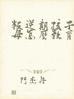 叛逆期孩子打父母怎么教育