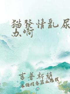 猫发情乱尿怎么办啊