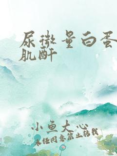 尿微量白蛋白和肌酐