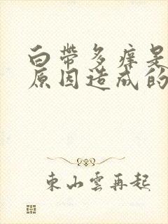 白带多痒是什么原因造成的