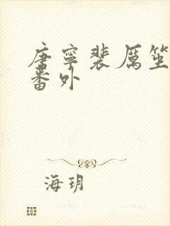 唐宁裴厉笙替身番外