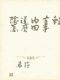 阴道内有刺痛感怎么回事