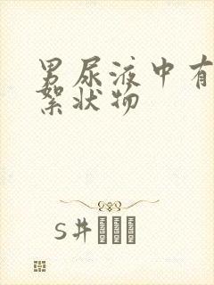 男尿液中有白色絮状物