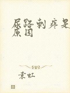 尿路刺疼是什么原因