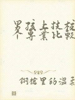 男孩上技校学哪个专业比较好