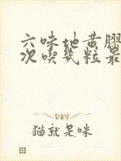 六味地黄胶囊一次吃几粒最好