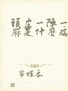 头皮一阵一阵发麻是什么病的前兆