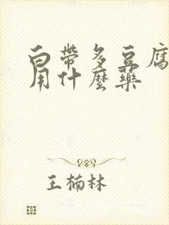 白带多豆腐渣状用什么药