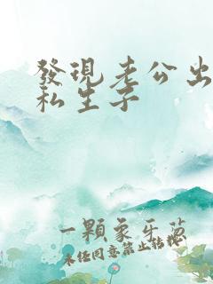 发现老公出轨有私生子