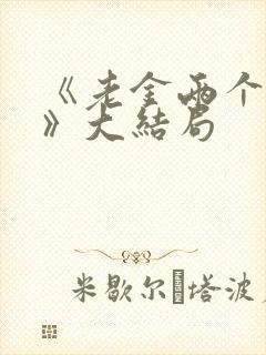 《老金两个儿媳》大结局