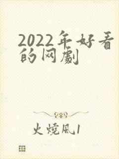 2022年好看的网剧