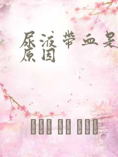 尿液带血是什么原因