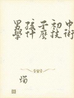 男孩子初中毕业学什么技术好上什么技校好