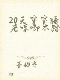 20天宝宝睡觉老哼唧不踏实