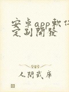 安卓app软件定制开发