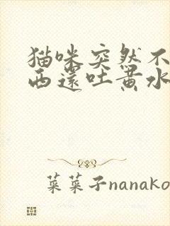 猫咪突然不吃东西还吐黄水