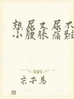 想尿又尿不出来小腹胀痛难受为什么