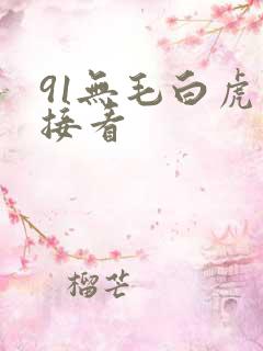 91无毛白虎直接看