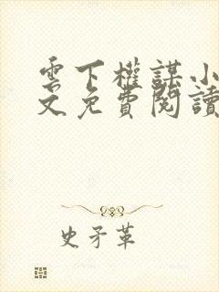 云下权谋小说全文免费阅读