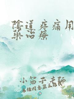 阴道疼痛用什么药治疗