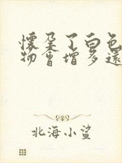 怀孕了白色分泌物会增多还是减少