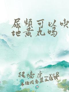 尿频可以吃知柏地黄丸吗