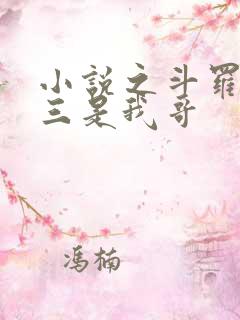 小说之斗罗:唐三是我哥