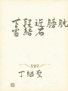 下段近膀胱开口处结石