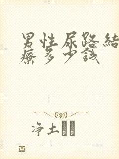 男性尿路结石治疗多少钱