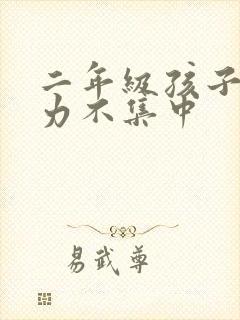 二年级孩子注意力不集中