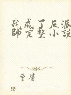 我成了反派高富帅完整小说