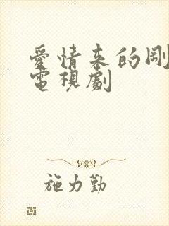 爱情来的刚刚好电视剧