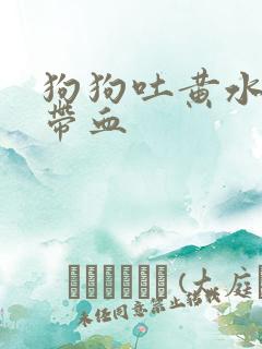 狗狗吐黄水拉稀带血