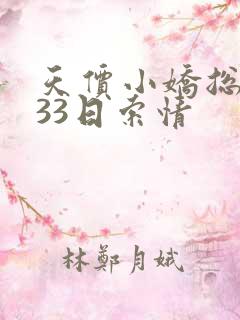 天价小娇总裁的33日索情