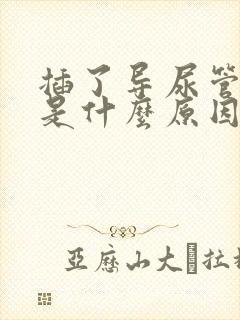 插了导尿管漏尿是什么原因