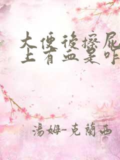 大便后擦屁股纸上有血是咋回事还疼