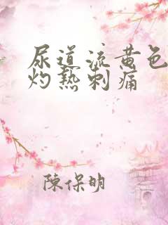 尿道流黄色小便灼热刺痛